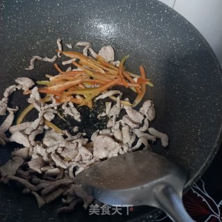 肉片炒黄瓜的做法步骤：7
