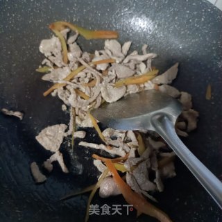 肉片炒黄瓜的做法步骤：8