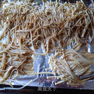 烤金针菇的做法步骤：7