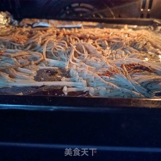 烤金针菇的做法步骤：9