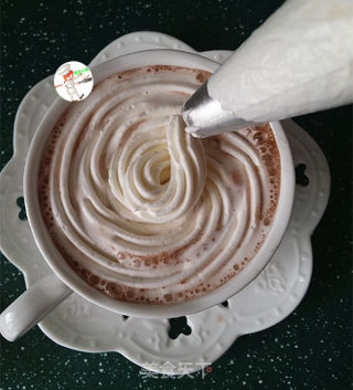 抹茶巧克力摩卡的做法步骤：6