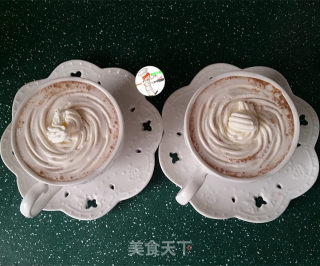 抹茶巧克力摩卡的做法步骤：7
