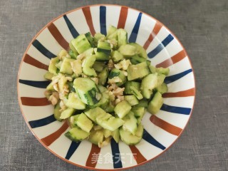 芝麻酱拌黄瓜的做法步骤：7