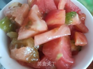 西红柿手擀面的做法步骤：3
