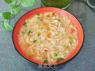 西红柿手擀面的做法步骤：14
