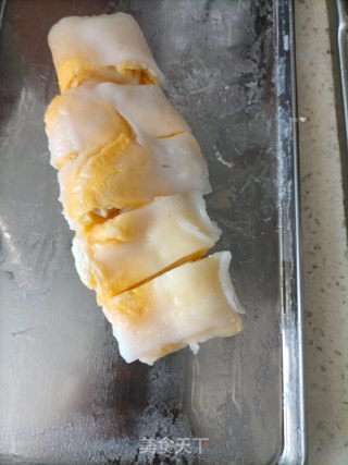 鸡蛋肠粉的做法步骤：4