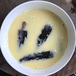 羊肚菌海参蒸蛋的做法步骤：5