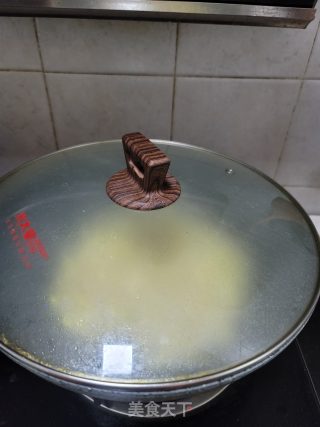 鸡汤黄豆芽的做法步骤：7