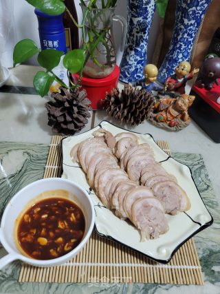 白灼猪肘肉的做法步骤：8
