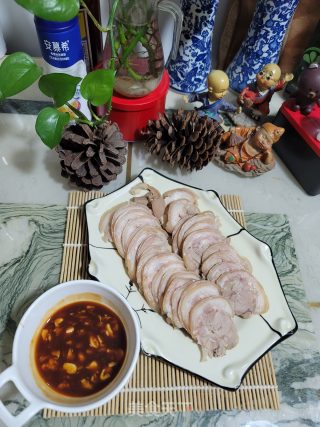 白灼猪肘肉的做法步骤：9