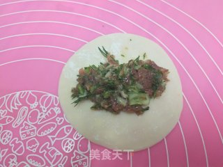 茴香馅锅贴的做法步骤：4
