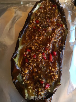 烤茄子的做法步骤：9