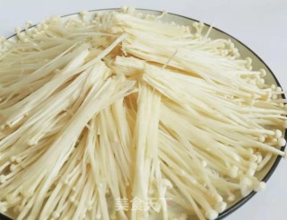 超快手金针菇蒸粉丝的做法步骤：5