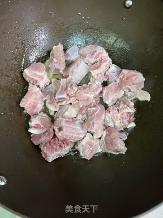 土豆豆角炖排骨的做法步骤：4