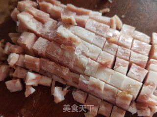 培根辣椒末炒鸡蛋的做法步骤：4