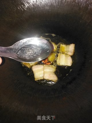 豆芽炒饼的做法步骤：6
