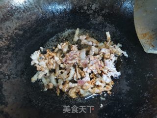 红辣椒炒肉丝的做法步骤：4