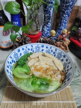 肉卷汤面的做法步骤：10