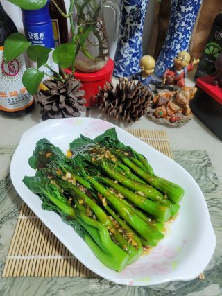蒜蓉菜心的做法步骤：13