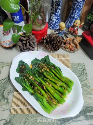 蒜蓉菜心的做法步骤：14