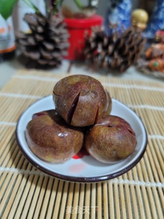 糖腌三华李的做法步骤：8
