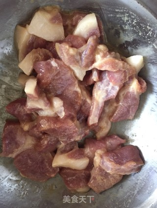 炸肉片的做法步骤：5