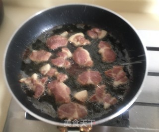 炸肉片的做法步骤：7