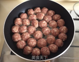 煎肉丸的做法步骤：7