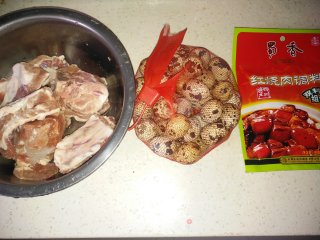 懒人版的砂锅红烧排骨的做法步骤：1