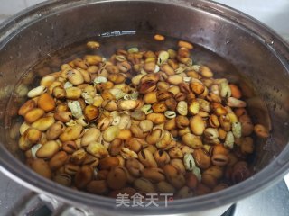 水煮蚕豆的做法步骤：3