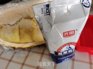 榴莲冰棒的做法步骤：1
