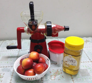 油桃蜂蜜汁的做法步骤：1