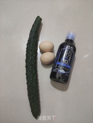 黄瓜炒蛋的做法步骤：1