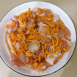 虫草花蒸鸡肉的做法步骤：5