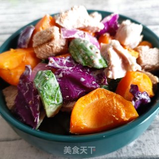 精肉土司沙拉的做法步骤：11