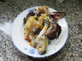 梭子蟹炒豇豆的做法步骤：2