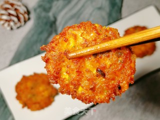 虾仁饼的做法步骤：9