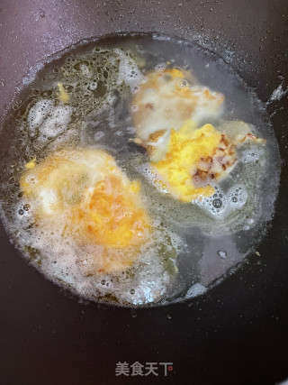 瘦肉鸡蛋枸杞叶汤的做法步骤：5