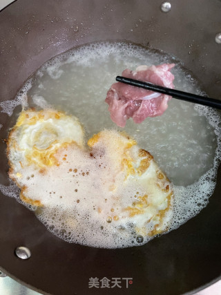 瘦肉鸡蛋枸杞叶汤的做法步骤：6