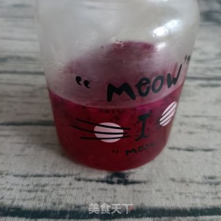 火龙果冻撞椰奶的做法步骤：12