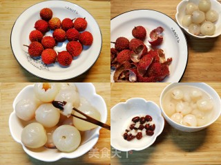 米其林时令招牌菜～荔枝虾球的做法步骤：3