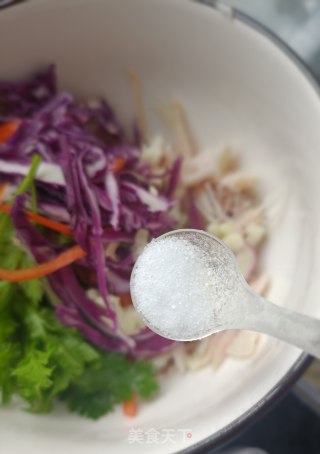 肉丝拌米粉的做法步骤：6