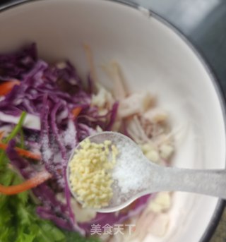 肉丝拌米粉的做法步骤：7