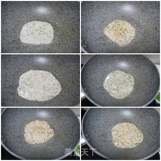 烙韭菜饼的做法步骤：12