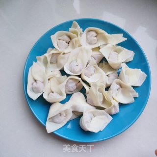 紫菜酸汤馄饨的做法步骤：2