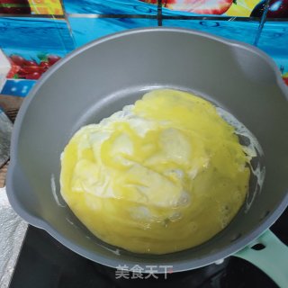 鸡蛋炒韭苔的做法步骤：4