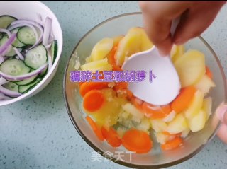 土豆沙拉的做法步骤：5