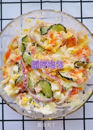 土豆沙拉的做法步骤：8