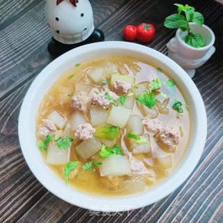 冬瓜肉丸汤的做法步骤：21