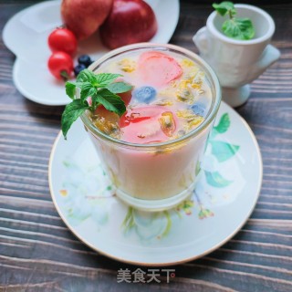 百香果雪碧冷饮的做法步骤：10